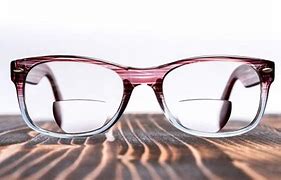 Image result for Lined Bifocal Glasses On People