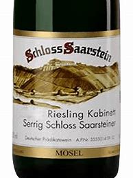 Image result for Schloss Saarstein Serriger Schloss Saarsteiner Riesling Kabinett