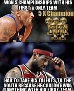 Image result for Kobe Bryant LeBron James Meme