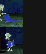 Image result for Squidward Lounge Chair Meme
