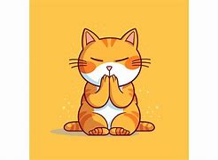 Image result for Animated Cat Praying