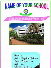 Image result for School Project Cover Page Design
