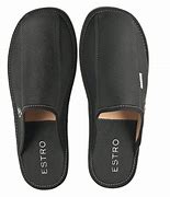 Image result for Men's Leather House Slippers