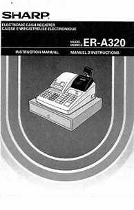 Image result for Sharp ER-A320 Cash Register