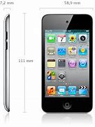 Image result for Dimensions of a iPod Touch 7th Gen in Inches