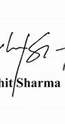 Image result for Rohit Sharma Autograph