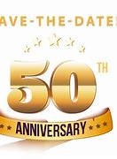 Image result for 50 Years Anniversary PNG