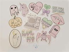Image result for Pastel Goth Tattoos Stickers