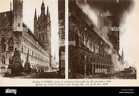 Image result for Ypres Before and After WW1