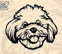 Image result for Maltese Dog SVG