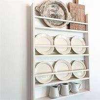 Image result for Plate Rack Wall Shelf