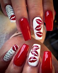 Image result for Acrylic Nails Shapes Kiss