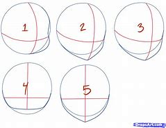 Image result for Anime Cute Head Tutorial