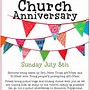 Image result for Church Anniversary Greetings Messages