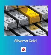 Image result for Silver vs Gold Comparison Picture