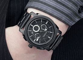 Image result for All-Black Fossil Watch