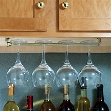 Image result for Hanging Bar Glass Rack