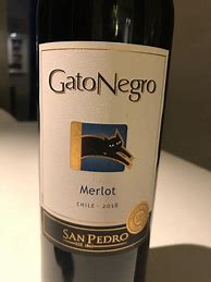 Image result for Vina San Pedro Sauvignon Blanc Gato Negro