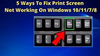 Image result for Fix Print Screen Black