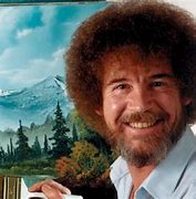 Image result for Sad Bob Ross