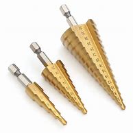 Image result for Step Drill Bits for Metal