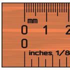 Image result for Lines On a Ruler Inches