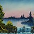 Image result for Bob Ross Vertical Paintings