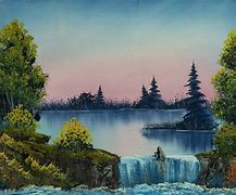 Image result for Bob Ross Oil Painting