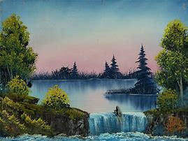 Image result for Bob Ross Vertical Paintings
