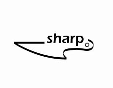 Image result for Sharp Logo Black and White