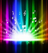 Image result for Neon Rainbow Music Background