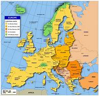 Image result for Map of Europe with Capitals Interactive