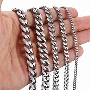 Image result for Stainless Steel Link Chain Necklace
