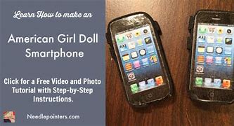 Image result for American Girl Doll Phone Apple Templete