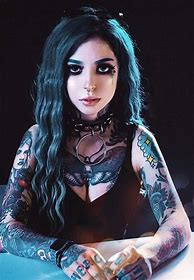 Image result for Promotion Lines for Tattoo Shop with Goth Theme