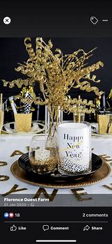 Image result for New Year Eve Centerpieces