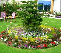 Image result for Back Yard Floral Garden