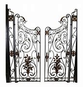 Image result for Wrought Iron French Gate