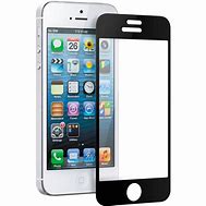 Image result for Black iPhone 5S Screen Protector
