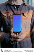Image result for Man Holding iPhone 13