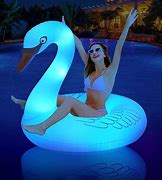 Image result for Inflatable Swan Pool Float