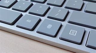 Image result for Desktop Keyboard with Fingerprint Reader