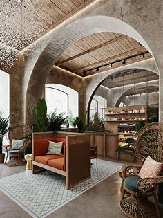 Antiquе̄ on Behance | Restaurant interior design, Interior design pictures, Cafe design