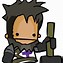 Image result for Castle Crashers Purple Knight PFP