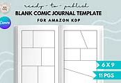 Image result for Blank Comic Book