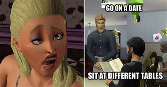 Image result for Cursed Sims Memes
