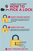 Image result for How to Pick a Small Lock
