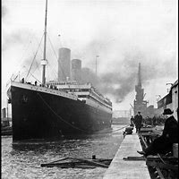 Image result for Titanic at Port