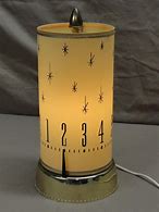 Image result for Spartus Clock Lamp