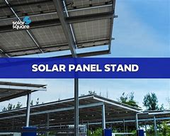 Image result for Solar Panel Stand Design